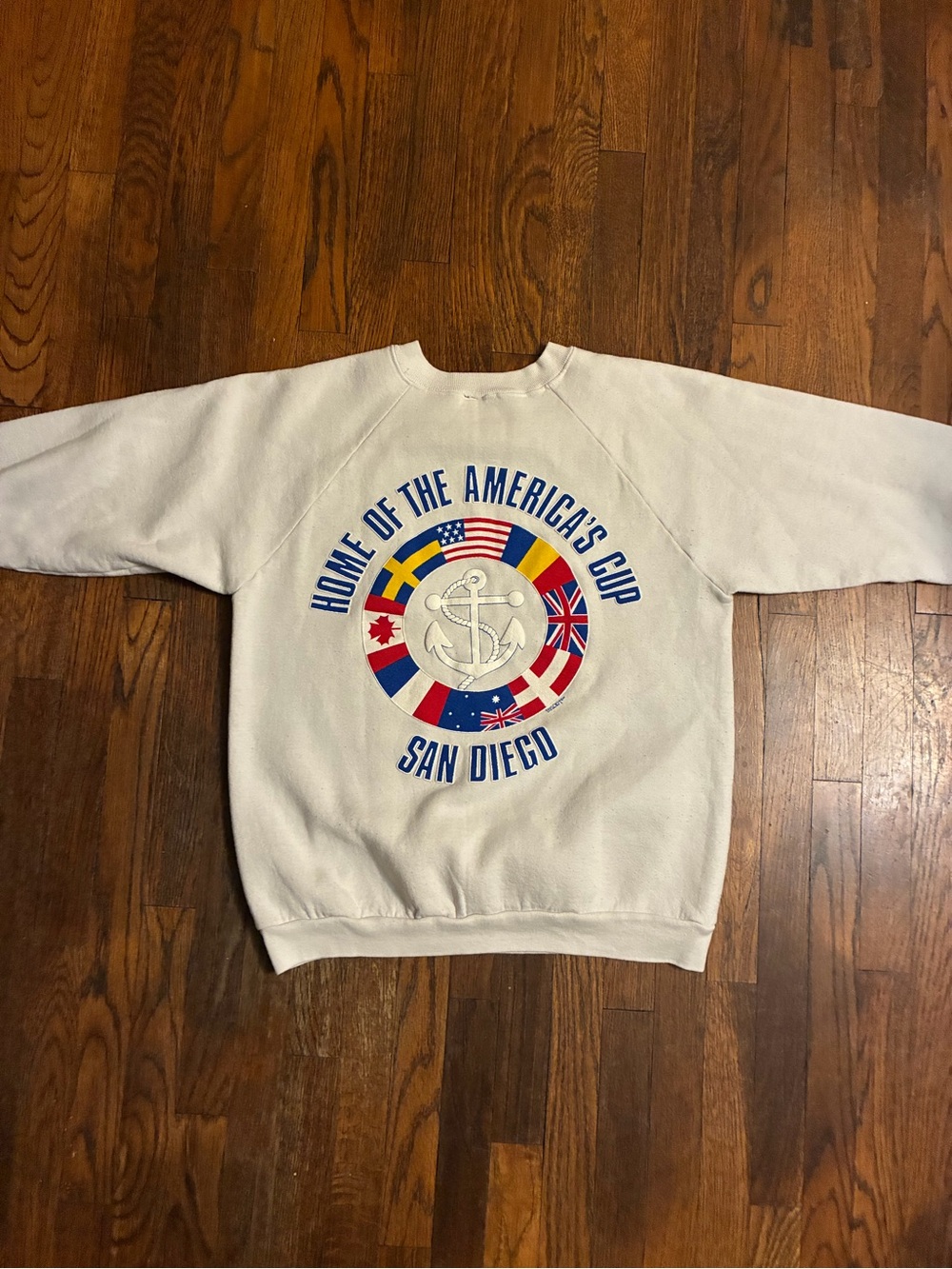 Vintage San Diego yacht club sweatshirt size medium